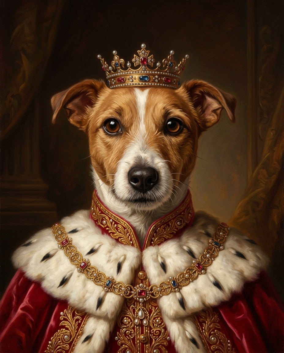 Finished royal portrait